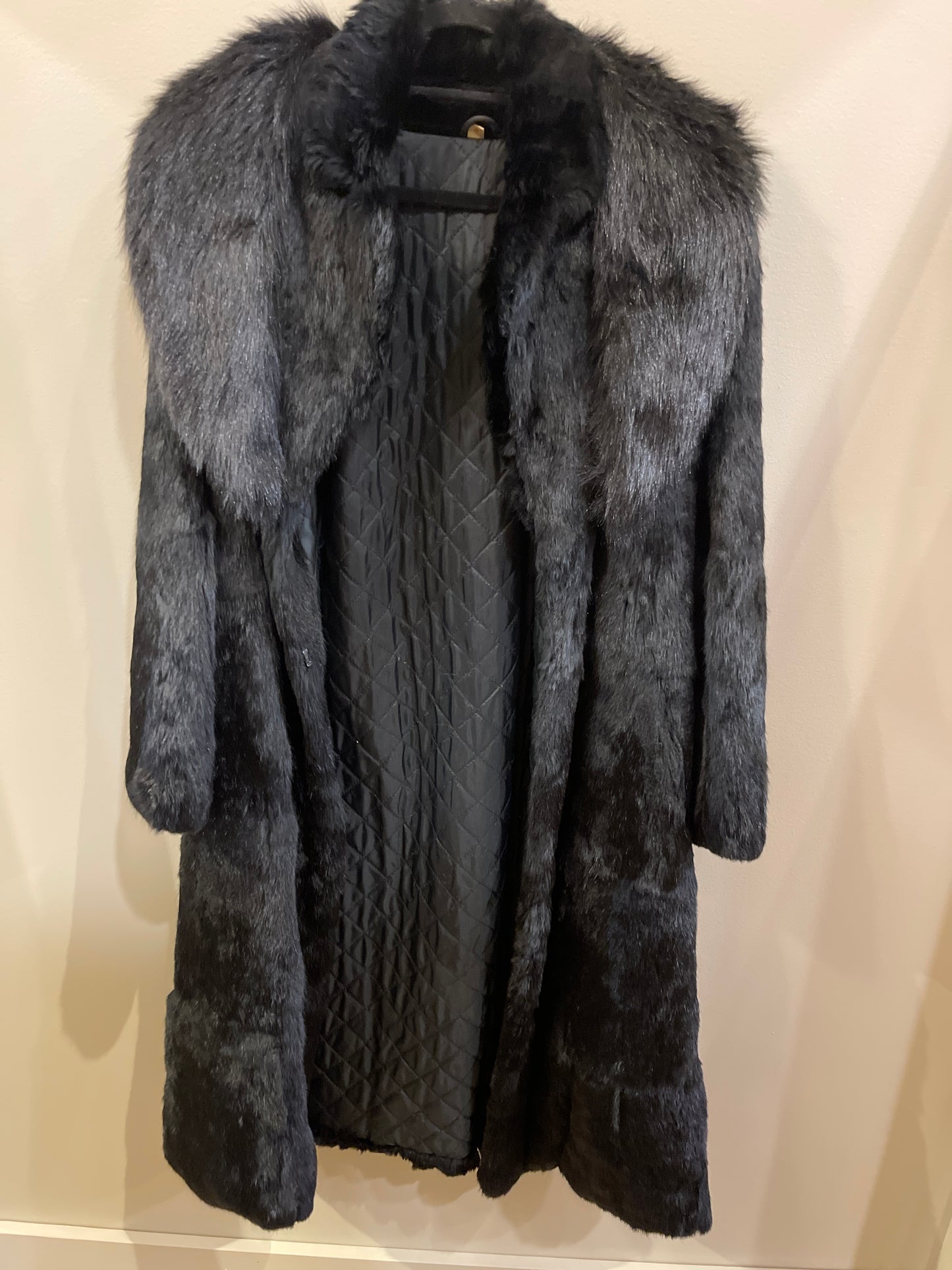 Black Fur Coat