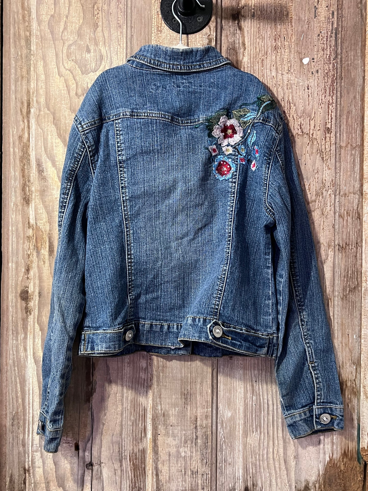 [URL] Arizona Jean Co. Embroidered Denim Jacket