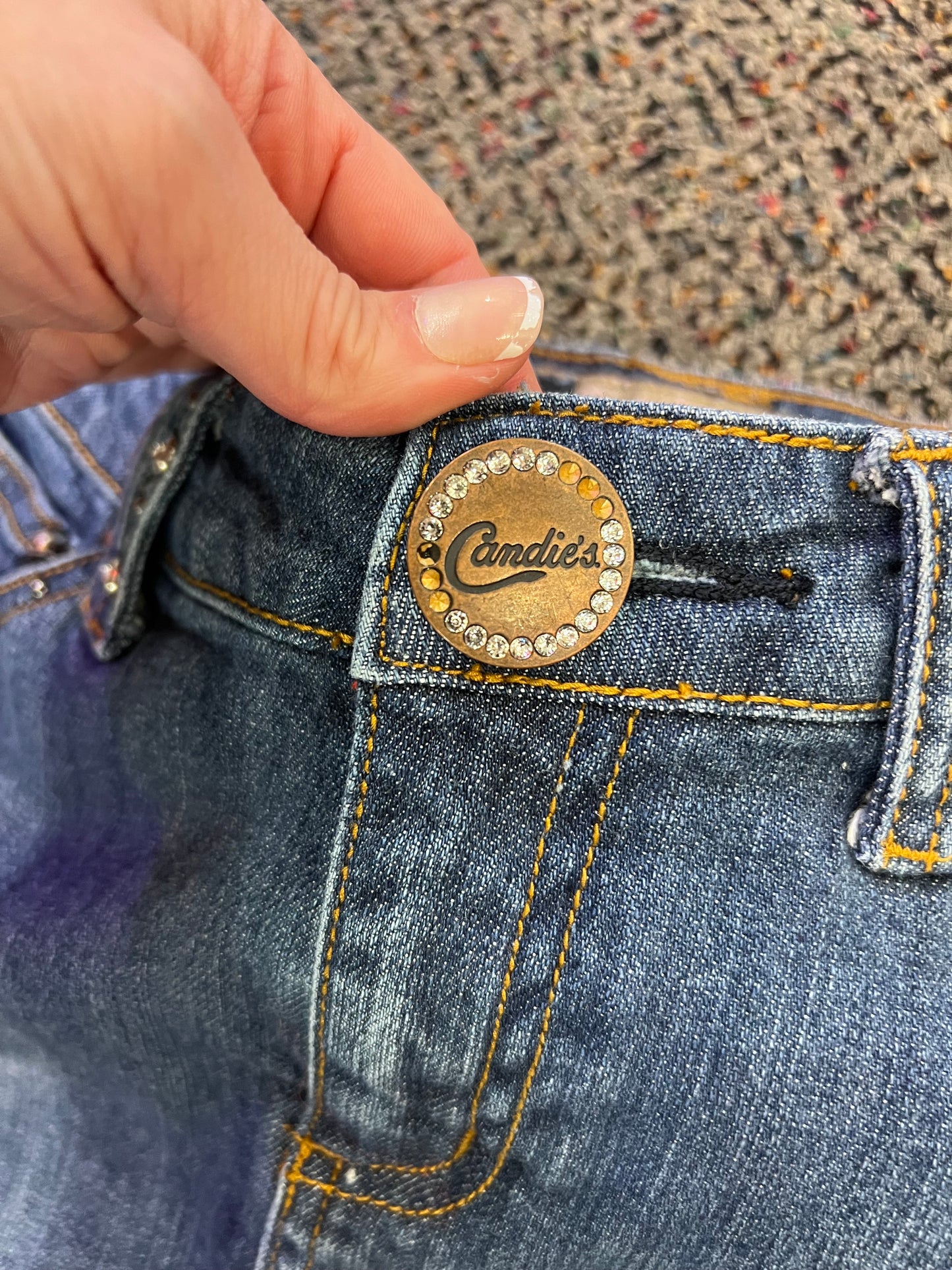 REVAMP Candies Denim Skirt