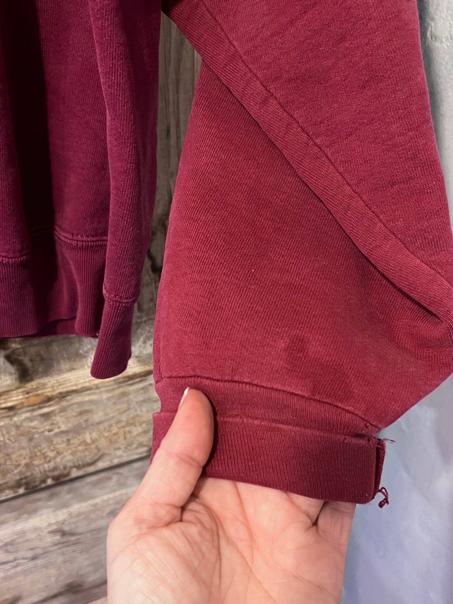 Burgundy 01 Sancho Crewneck