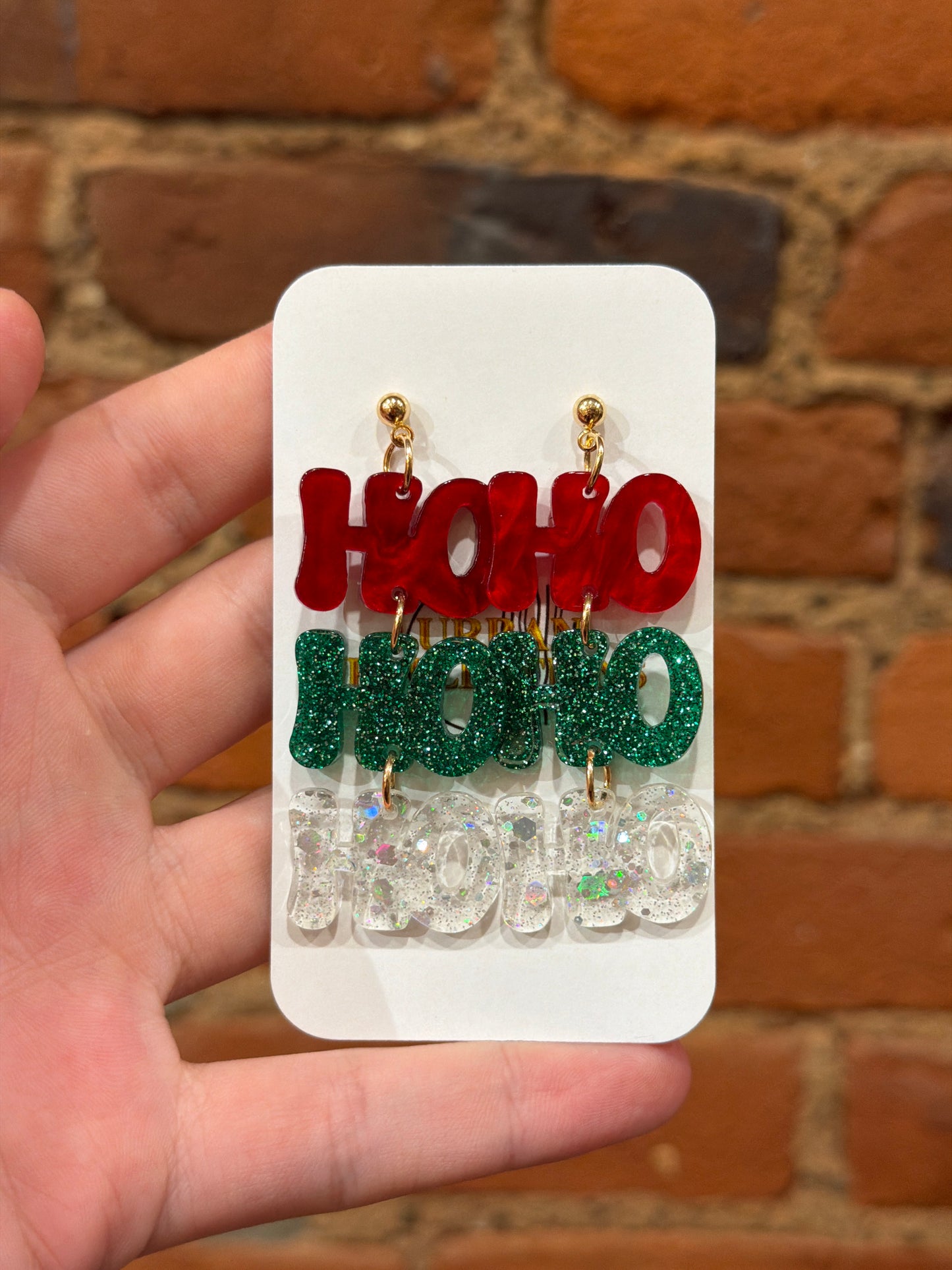 Ho Ho Ho Earrings
