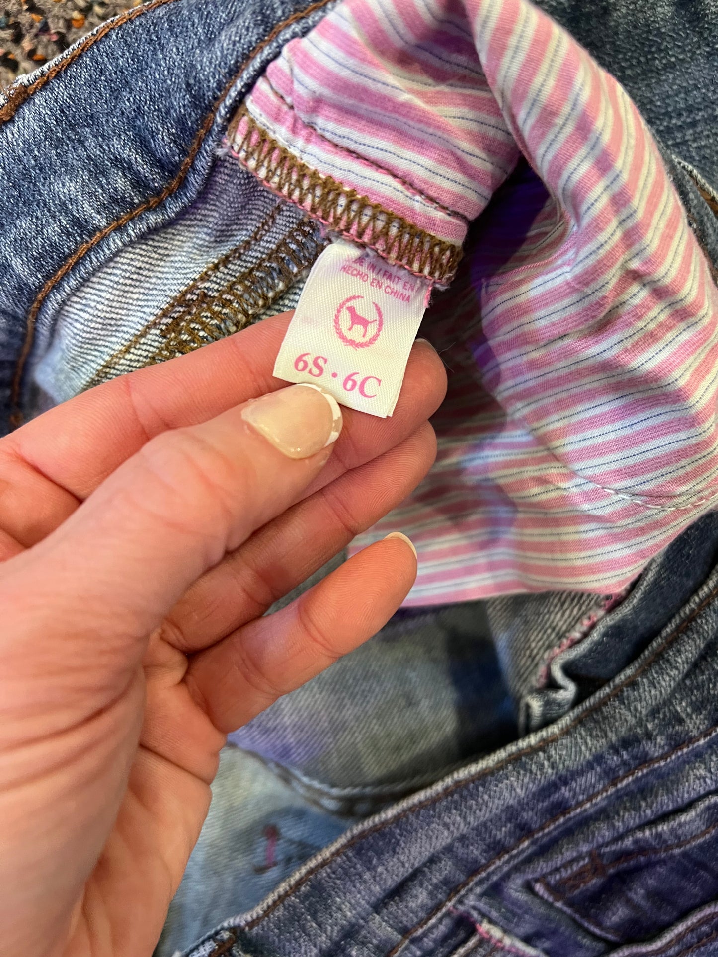 Y2K PINK Low Rise Jeans