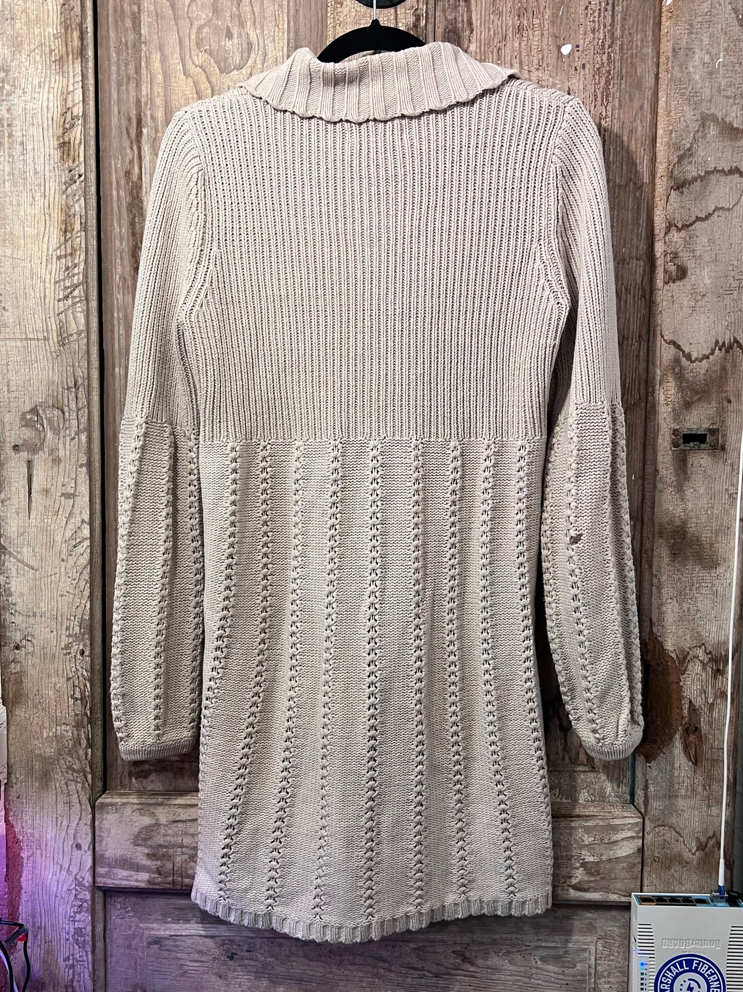 VTG Sonoma Beige Knit Cardigan