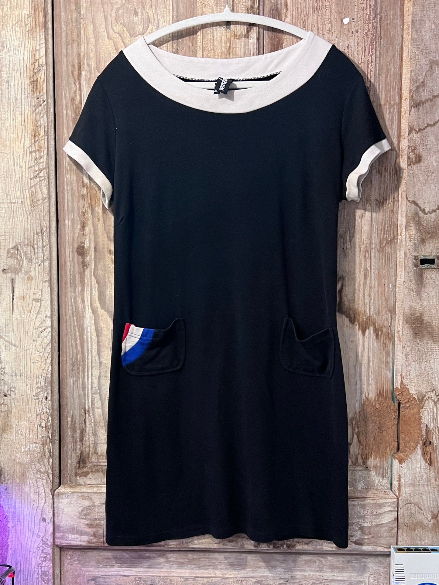 Sour Puss Y2K BLK/WHITE Dress