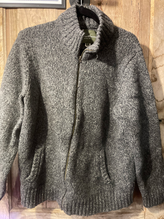 Eddie Bower Zip Up Sweater