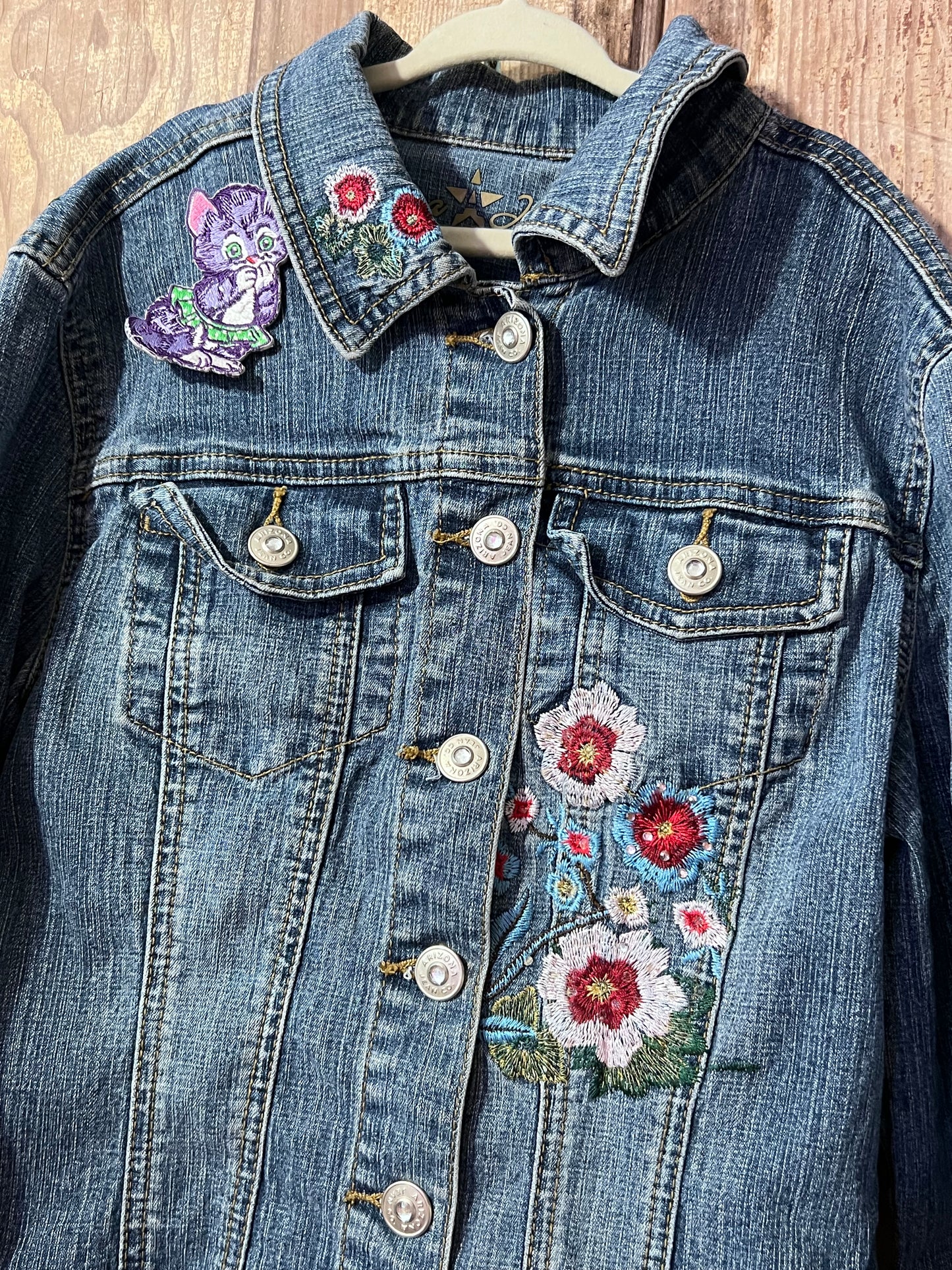 [URL] Arizona Jean Co. Embroidered Denim Jacket