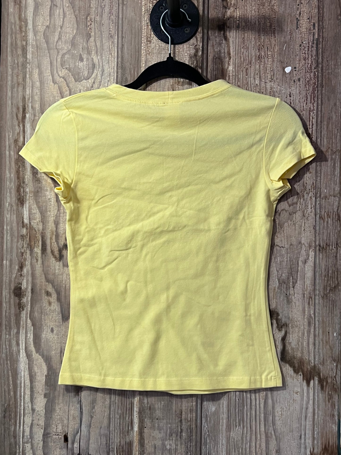 R Rouge USA Yellow Y2K Tshirt
