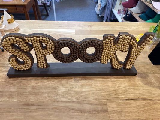 Retro 70s Spooky Sign