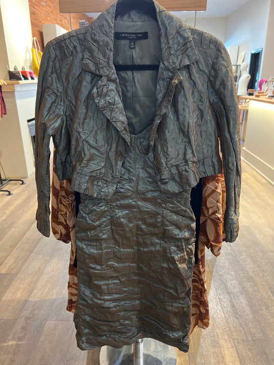 Vintage Carmen Marc Volvo two piece dress