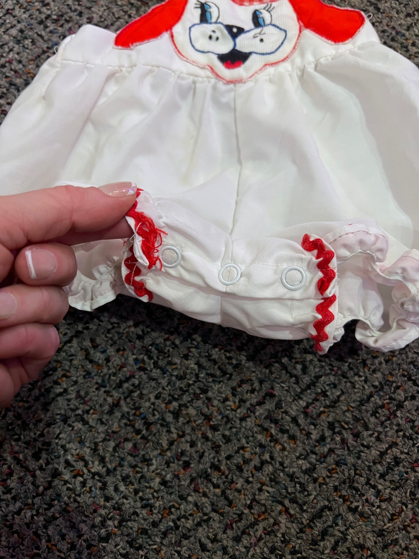 [URL] VTG Baby Dog Overall Romper Onesie