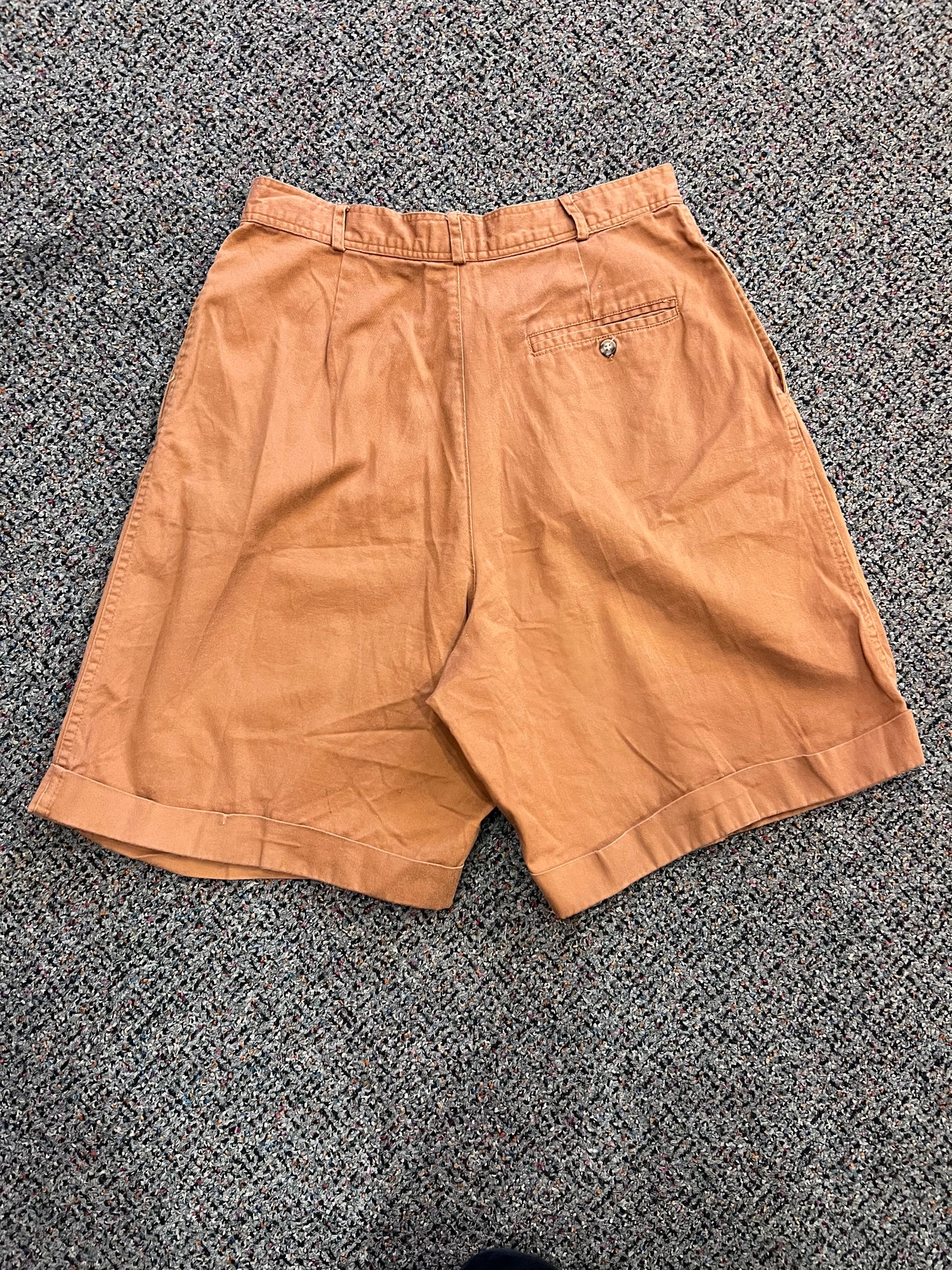 VTG Rafaella Rust Orange Shorts