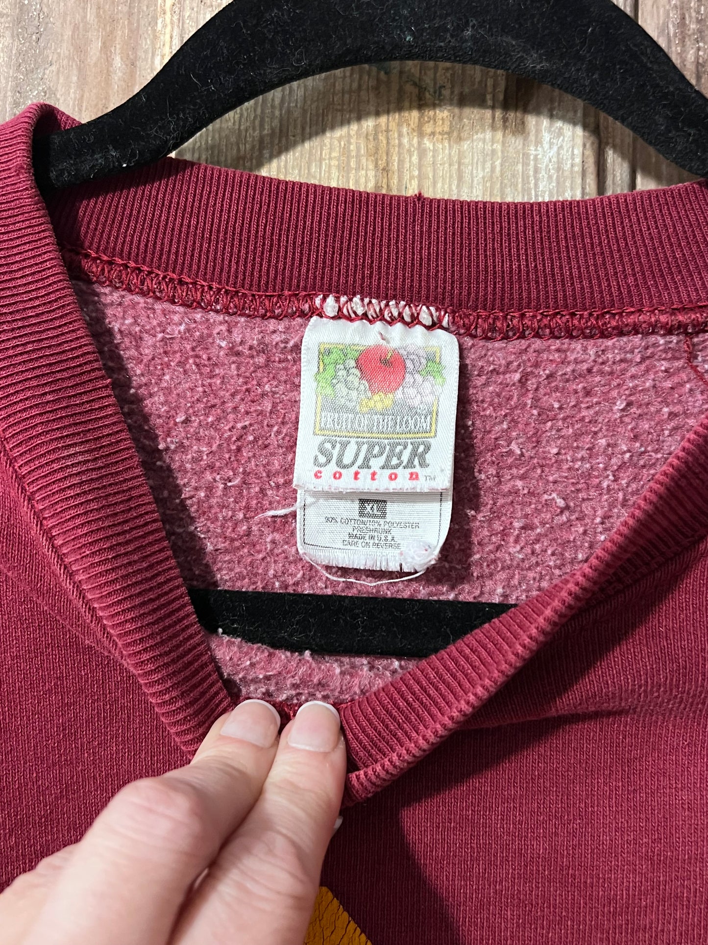 Burgundy 01 Sancho Crewneck