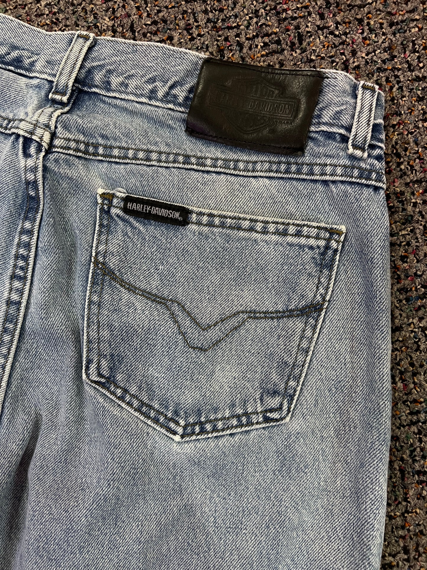 Light Wash Harley Jeans