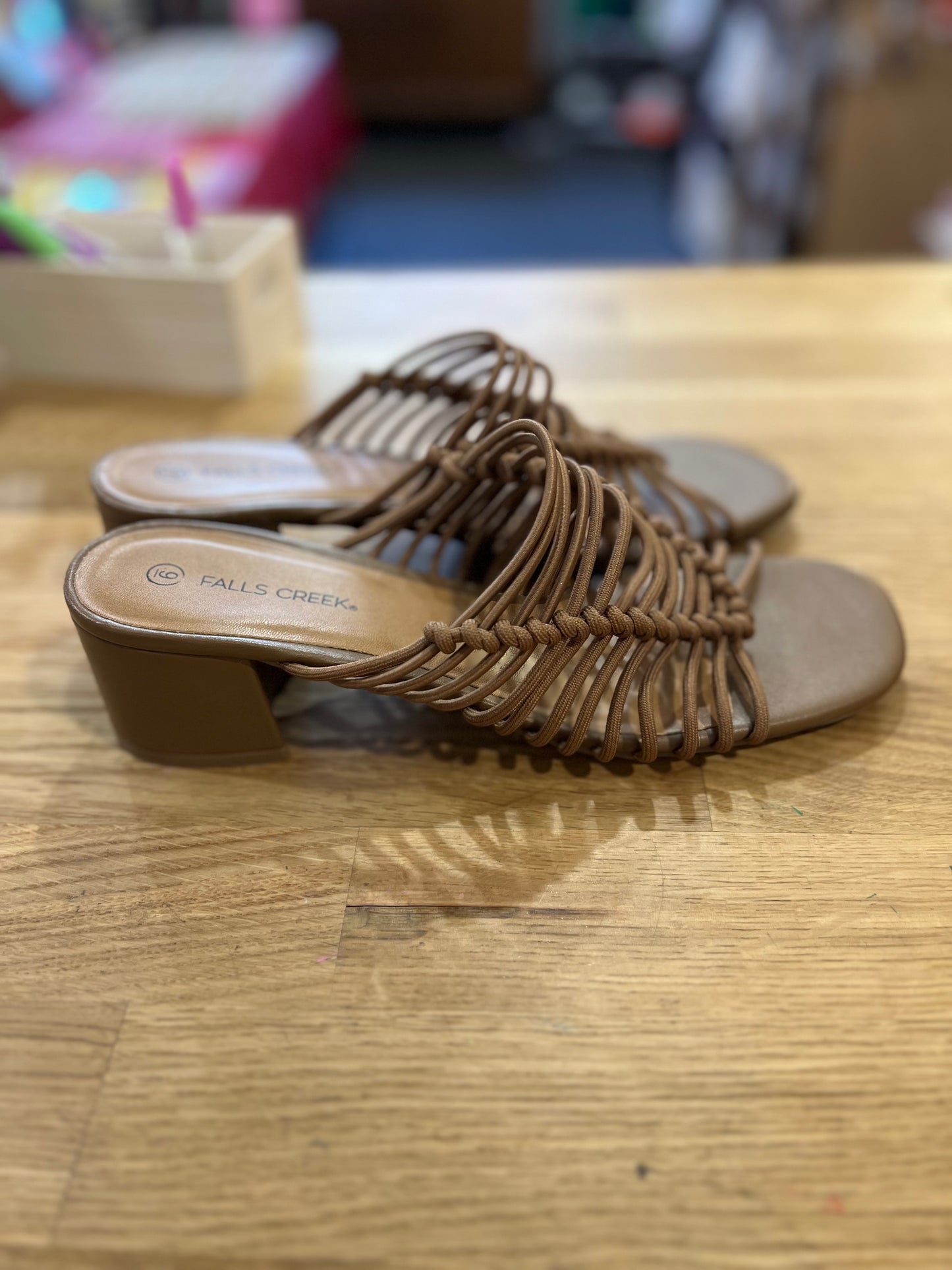 Falls Creek Strappy Kitten Heels