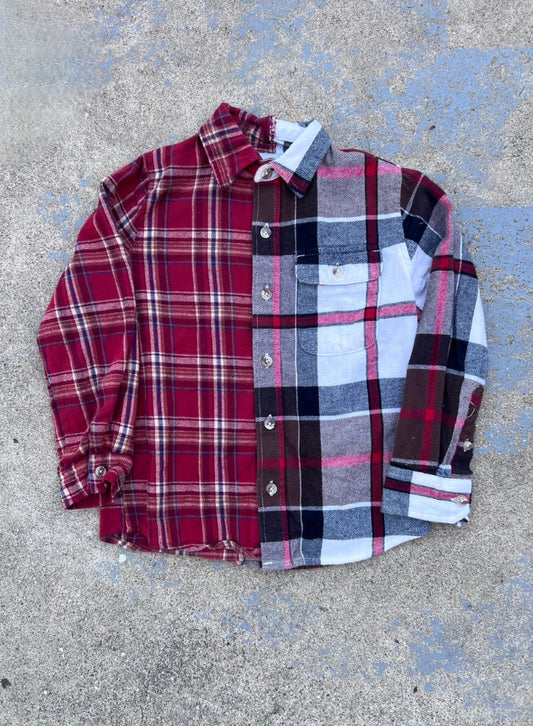 THRIFTDREVIVAL Reworked Youth Two Tone Flannel