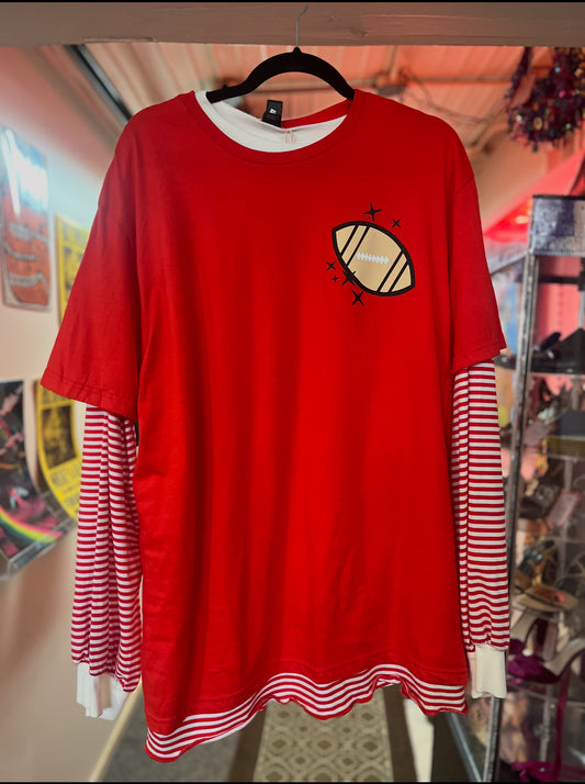 Football Tee  ￼