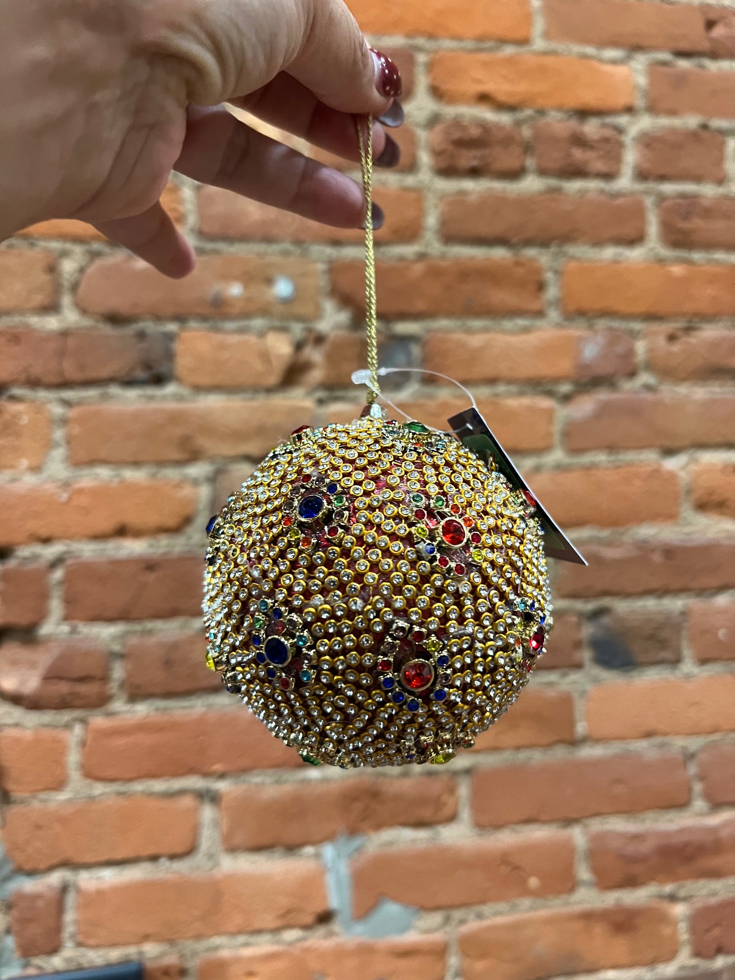 Jewel Christmas ornaments ￼