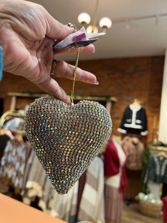 Jewel heart ornament ￼