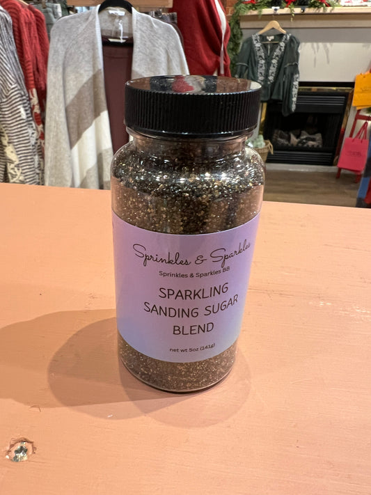 Sparkling sanding, sugar blend New year