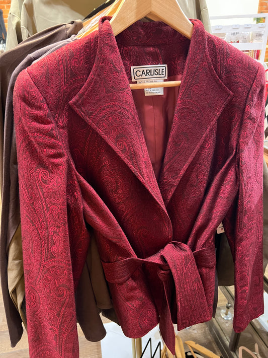 Carlisle red blazer