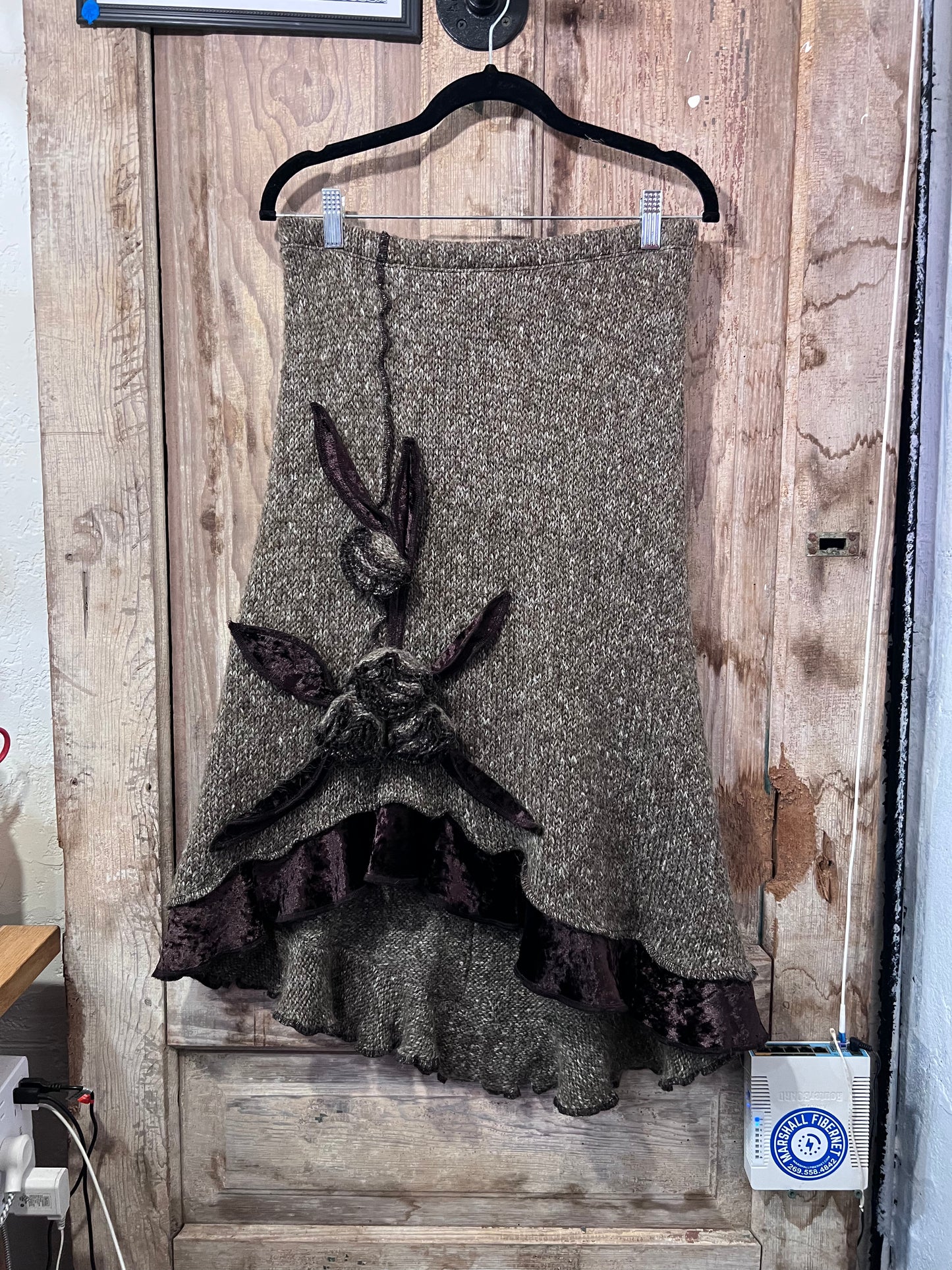 Layered skirt