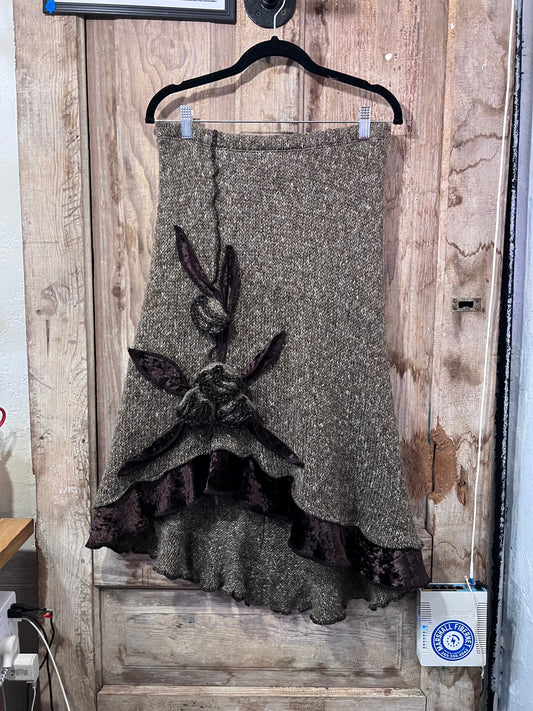 Layered skirt