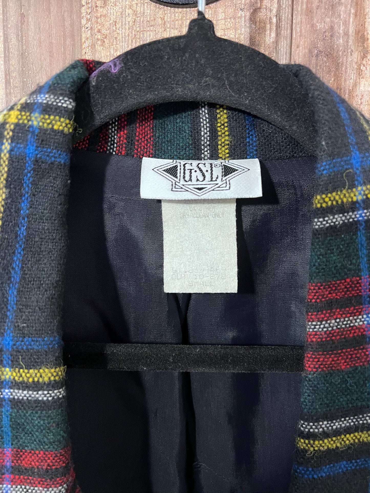 Plaid blazer