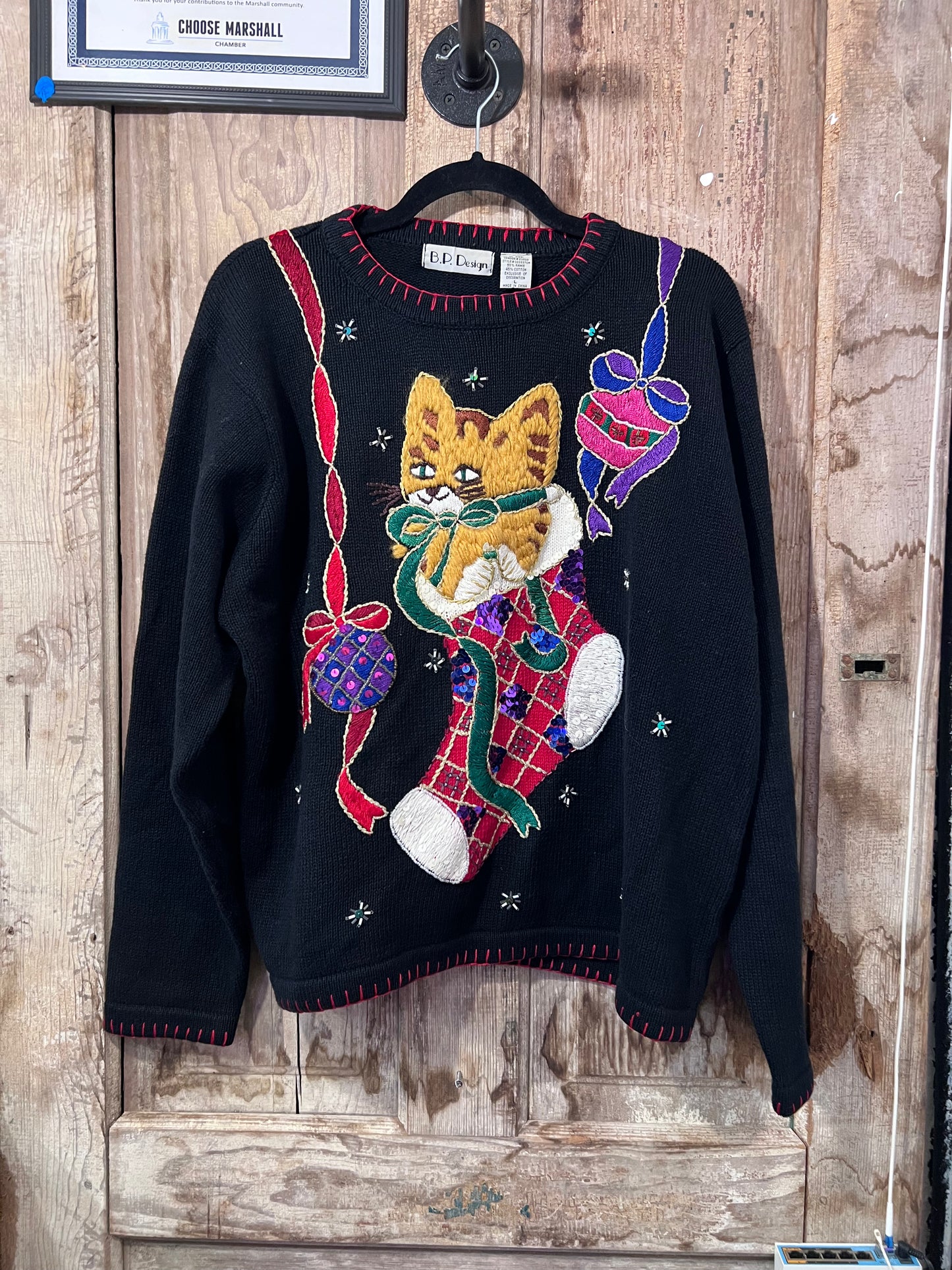 Vintage Cat sweater