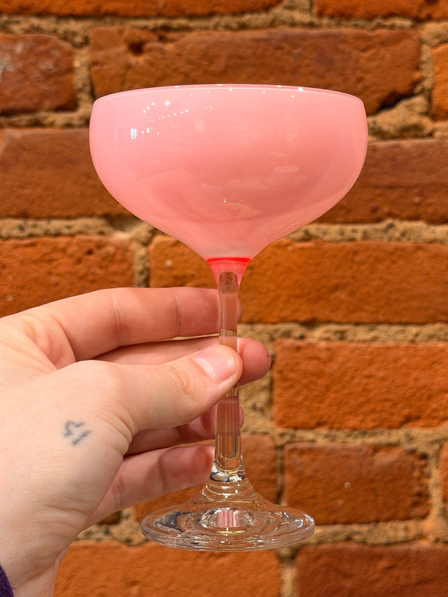 Pastel Cocktail Glass