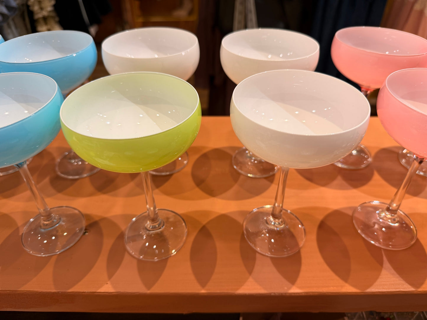 Pastel Cocktail Glass