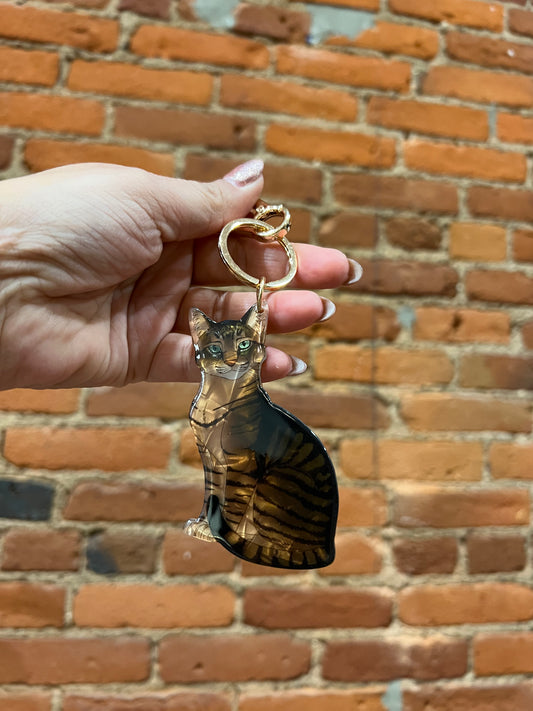 Cat keychain