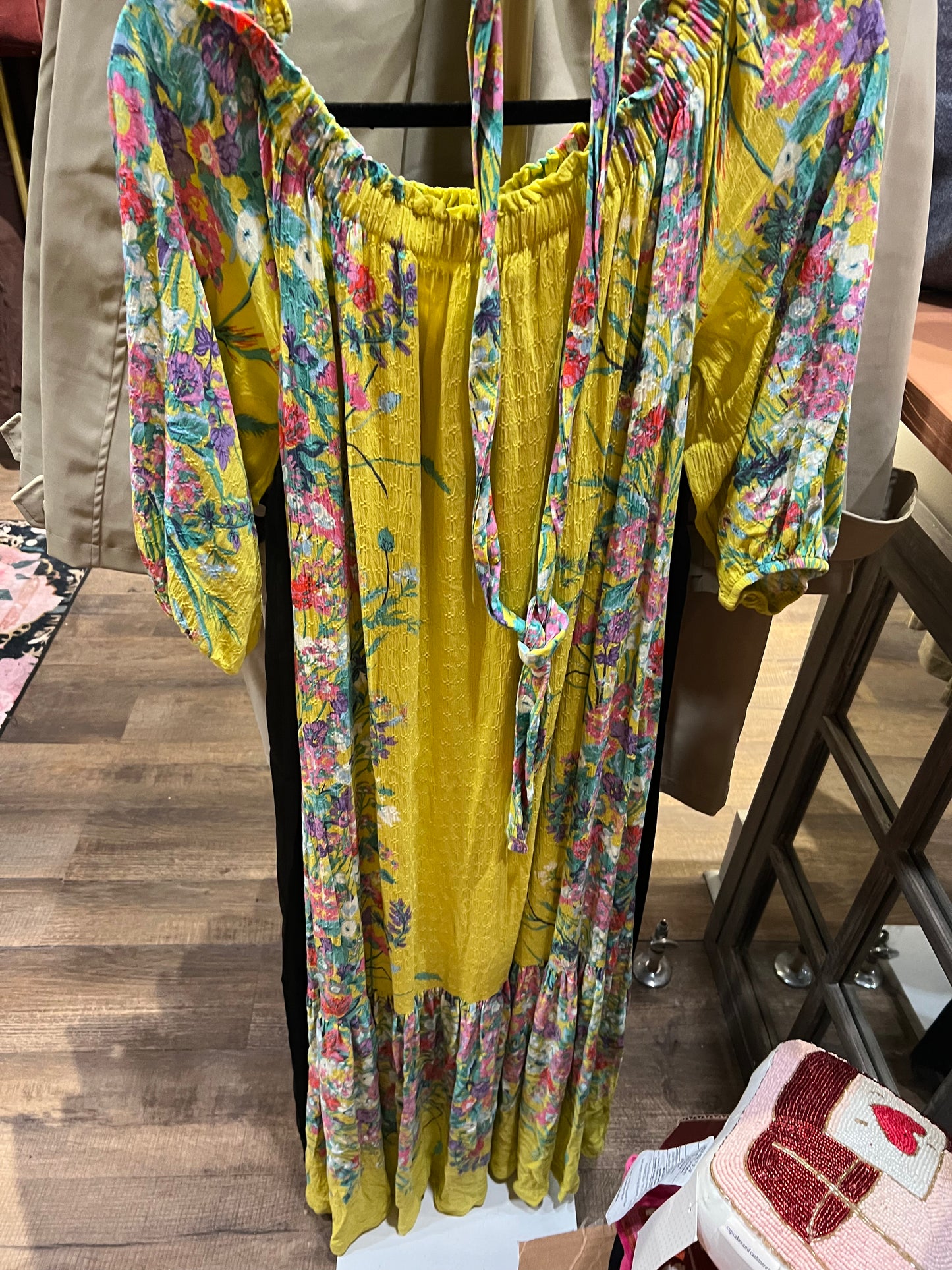 Anthropologie floral dress