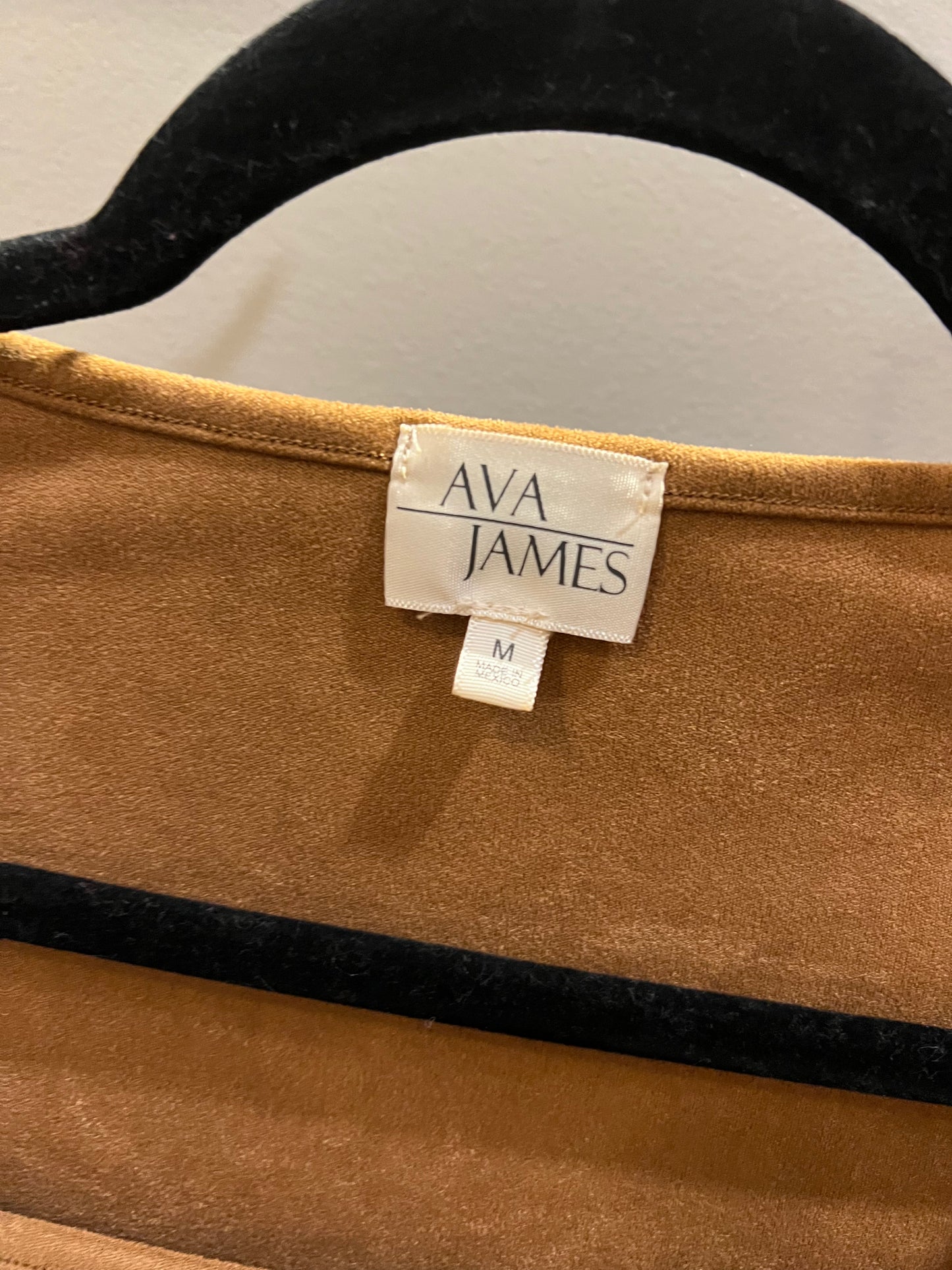 Ava James Camel Color Dress