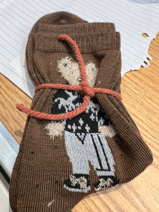 Bear/dog socks