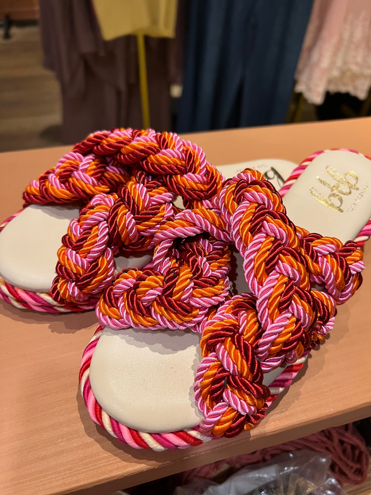 BTB Los Angeles knotted sandals