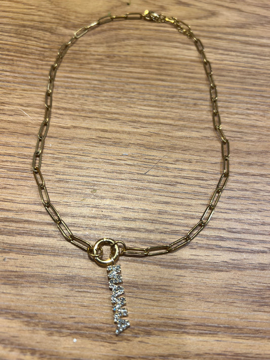 Mama WP carabiner necklace