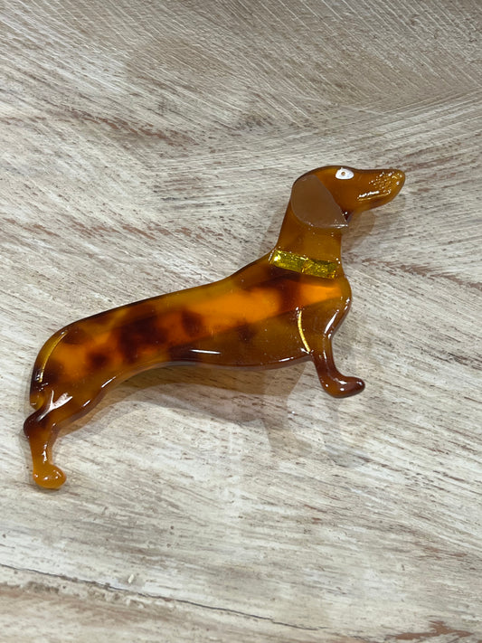 Weiner Dog Claw Clip