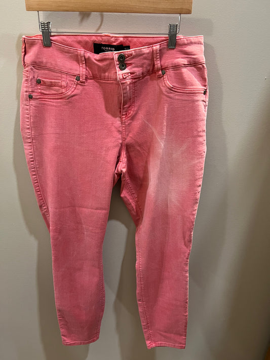 Torrid stretch punk Jeans