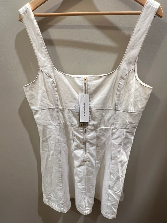 Forever white Jean dress