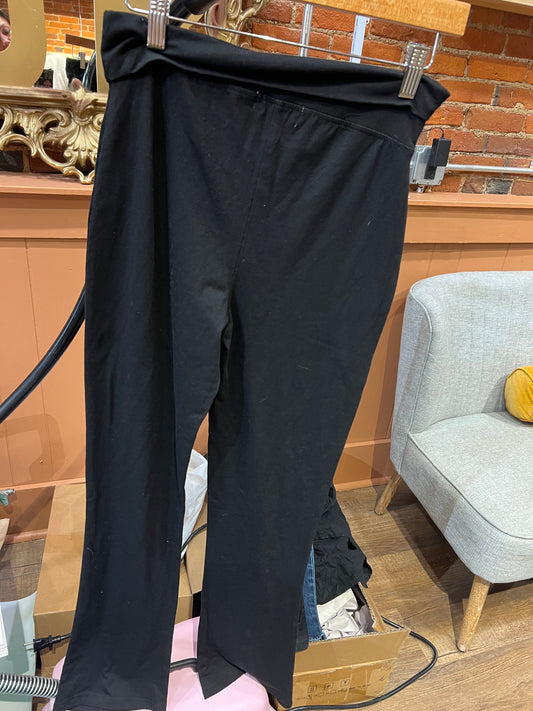 Flare leggings Blk ￼