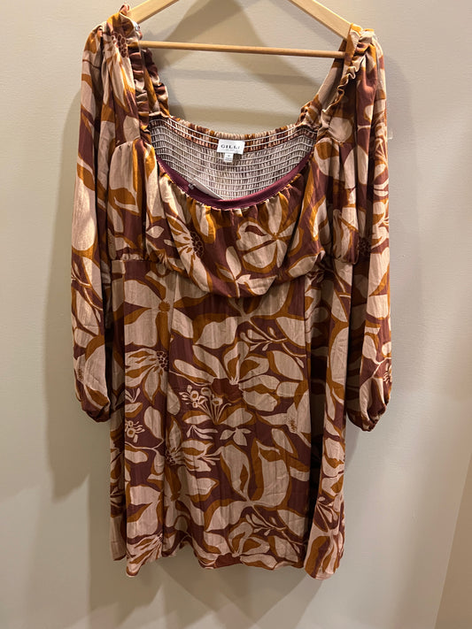 Gilli fall plus size dress