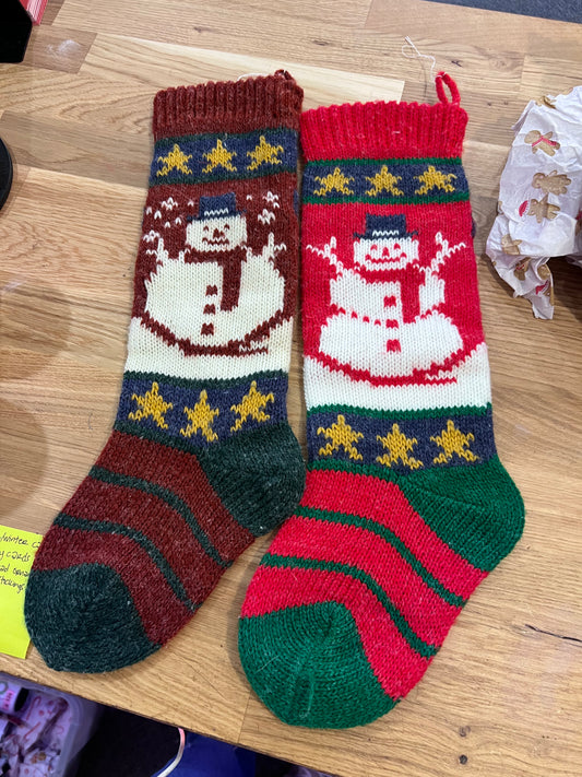 Vintage Christmas Stockings