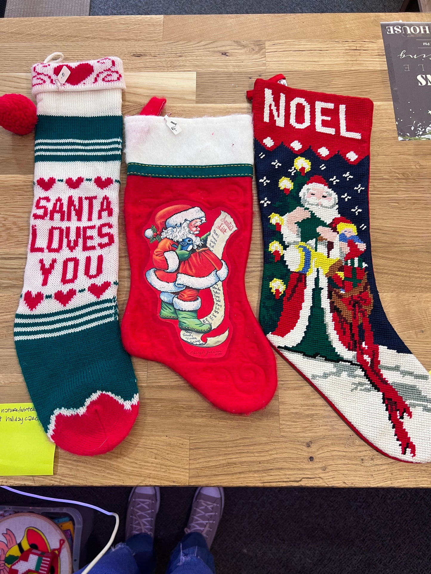 Vintage Christmas Stockings