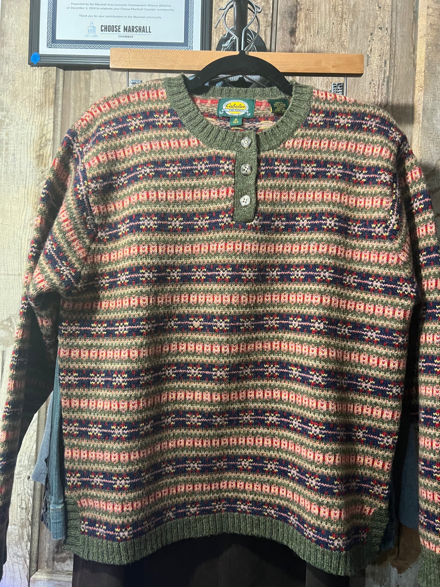 Cabelas 80’s 90’s sweater