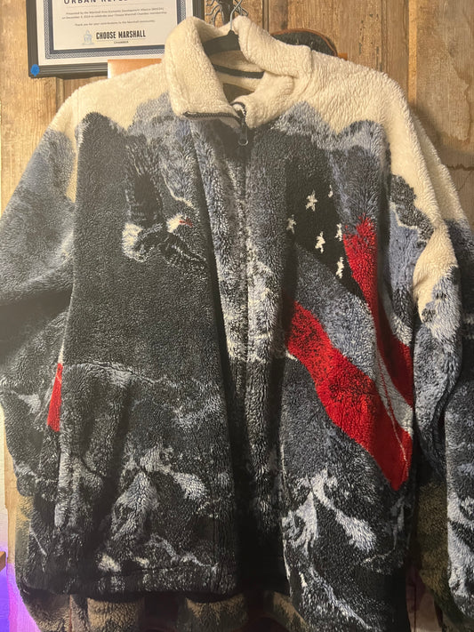 Flag 90’s Sherpa jacket