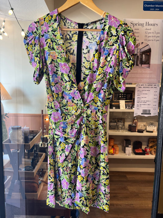 Zara floral dress