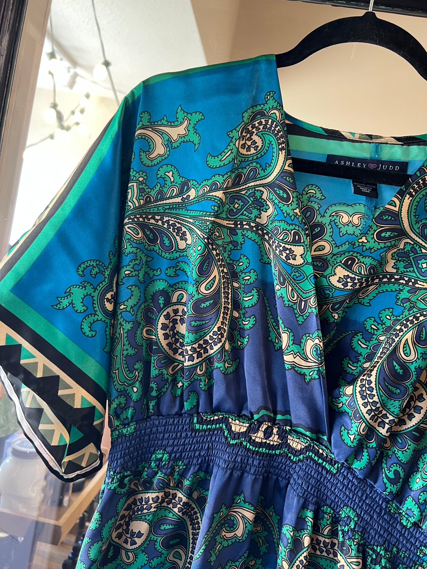Ashley silk vintage top
