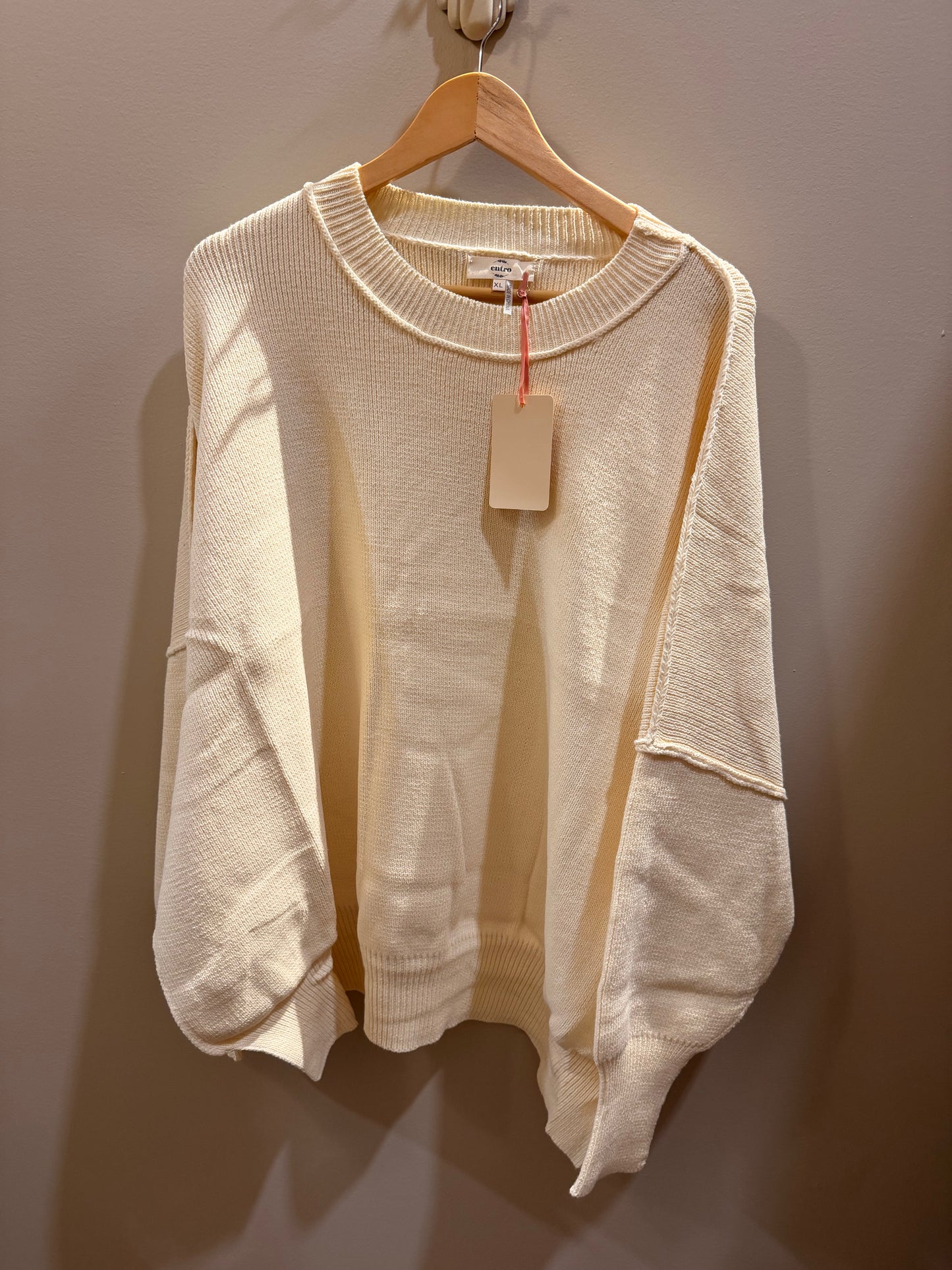 Oversized Half Sleeve Sweater