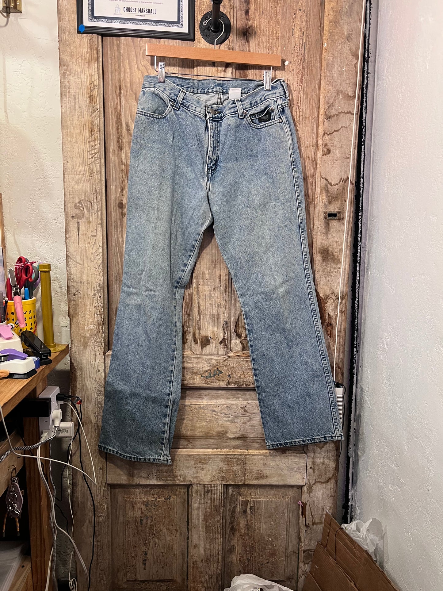 Light Wash Harley Jeans