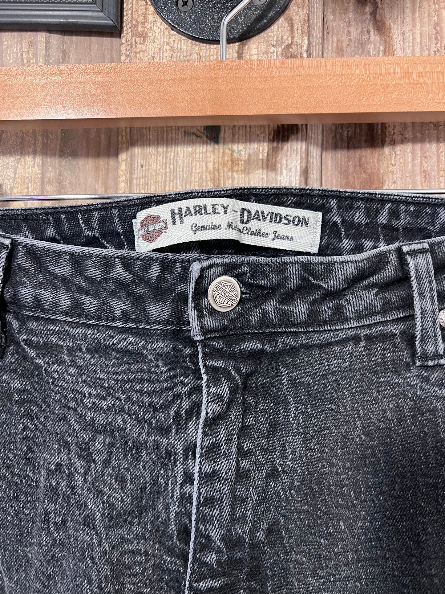 Y2K Harley Black Jeans